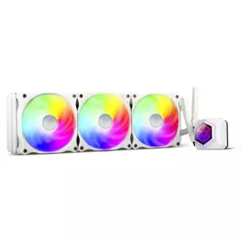 SilverStone SST-PF360W-ARGB-V2 Permafrost PF360-ARGB V2 AIO-nestejäähdytin, 360 mm, RGB-ohjaimella, valkoinen