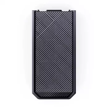 Tietokonekotelo Jonsbo D400 Midi Tower ATX karkaistu lasi – musta