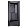 Tietokonekotelo Jonsbo D400 Midi Tower ATX karkaistu lasi – musta