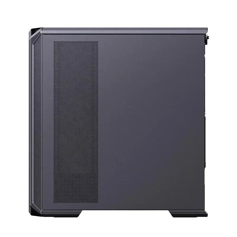 Tietokonekotelo Jonsbo D400 Midi Tower ATX karkaistu lasi – musta