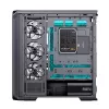 Tietokonekotelo Jonsbo D400 Midi Tower ATX karkaistu lasi – musta
