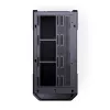 Tietokonekotelo Jonsbo D400 Midi Tower ATX karkaistu lasi – musta