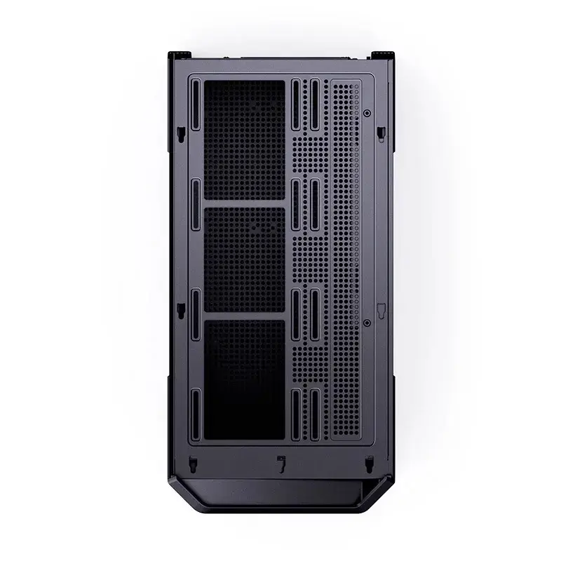 Tietokonekotelo Jonsbo D400 Midi Tower ATX karkaistu lasi – musta