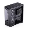 Tietokonekotelo Jonsbo D400 Midi Tower ATX karkaistu lasi – musta