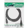 InLine USB 3.2 Gen.1 -kaapeli, tyyppi A uros / A uros, musta, 0,3 m