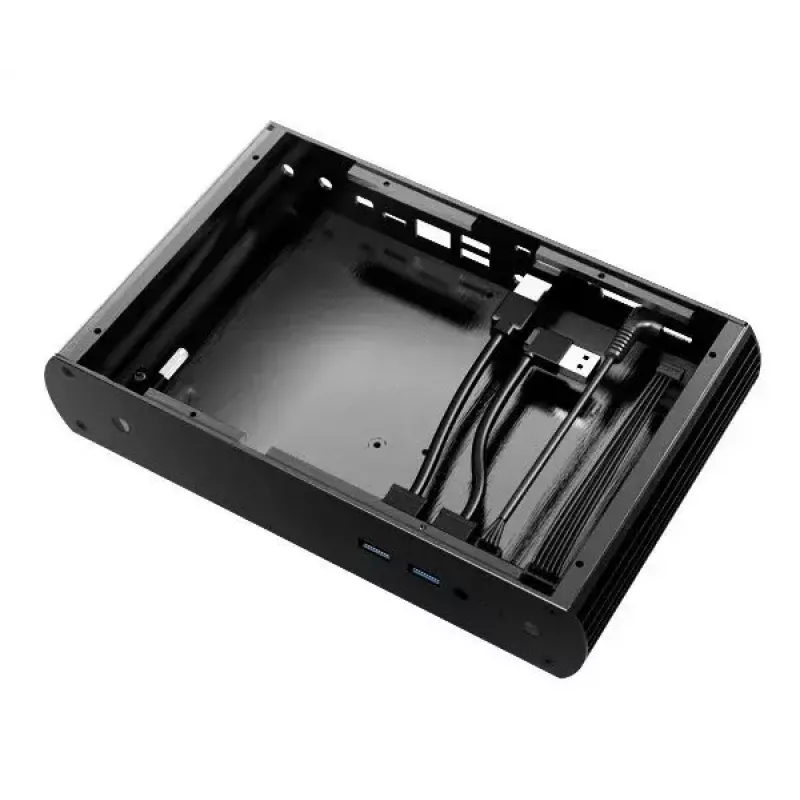 PC Akasa Tesla H Small Form Factor SFF musta