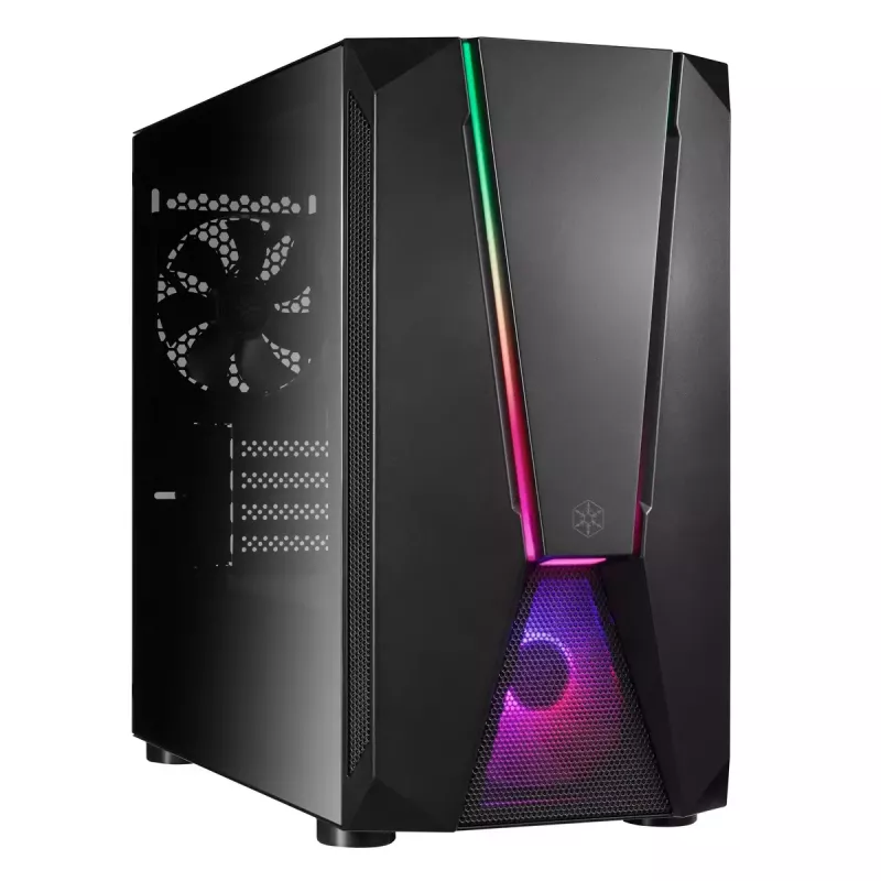 Tietokonekotelo Silverstone FARA V1M PRO tornikotelo musta