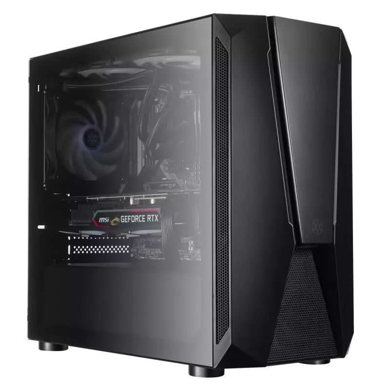Tietokonekotelo Silverstone FARA V1M PRO tornikotelo musta