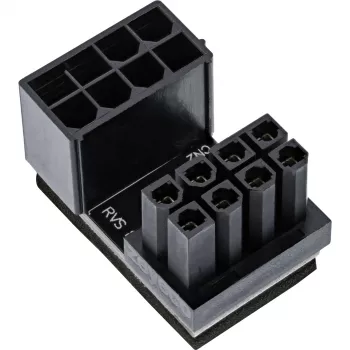 InLine sisäinen virtasovitin, 180° ATX 8-pin pistoke/liitin (Reverse)