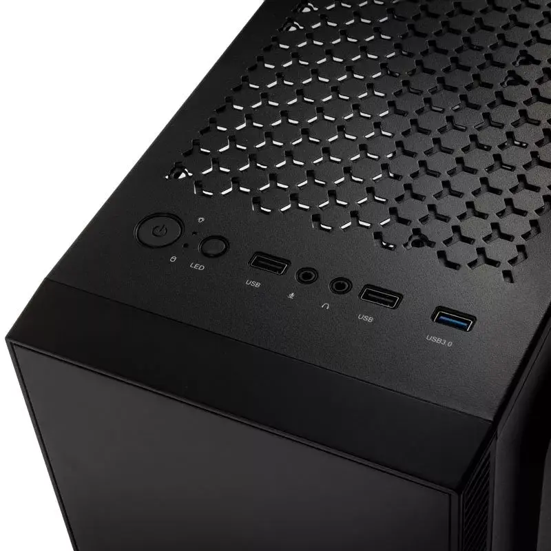 PC-kotelo Kolink Inspire K9 ARGB Midi Tower musta