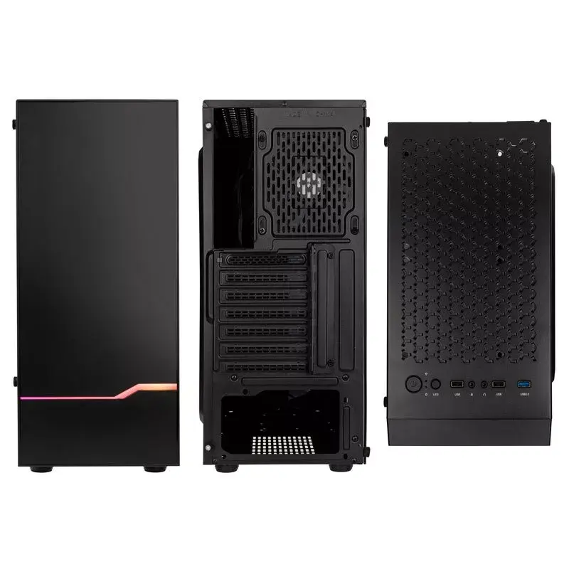 PC-kotelo Kolink Inspire K9 ARGB Midi Tower musta