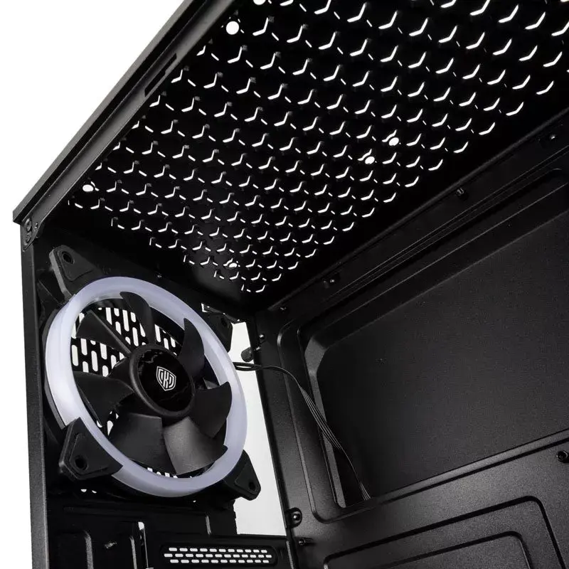 PC-kotelo Kolink Inspire K9 ARGB Midi Tower musta
