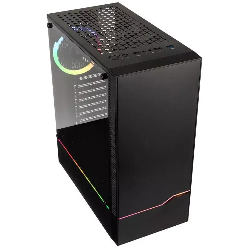 PC-kotelo Kolink Inspire K9 ARGB Midi Tower musta