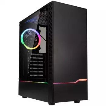 PC-kotelo Kolink Inspire K9 ARGB Midi Tower musta