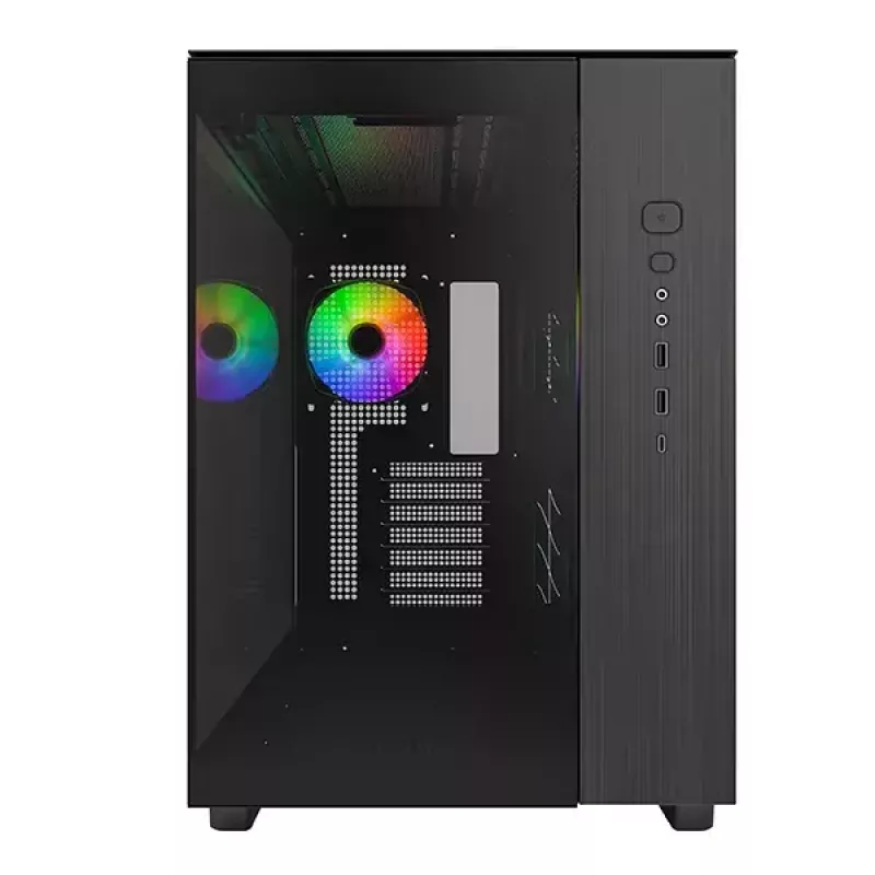 PC-kotelo Montech KING 65 PRO Tower musta