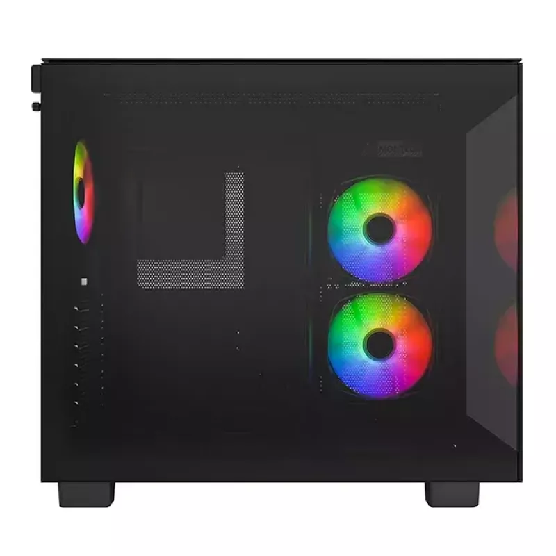 PC-kotelo Montech KING 65 PRO Tower musta