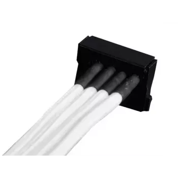 Kaapeli Silverstone SST-PP07-BTSW 0,3m Molex 4p 4xSATA