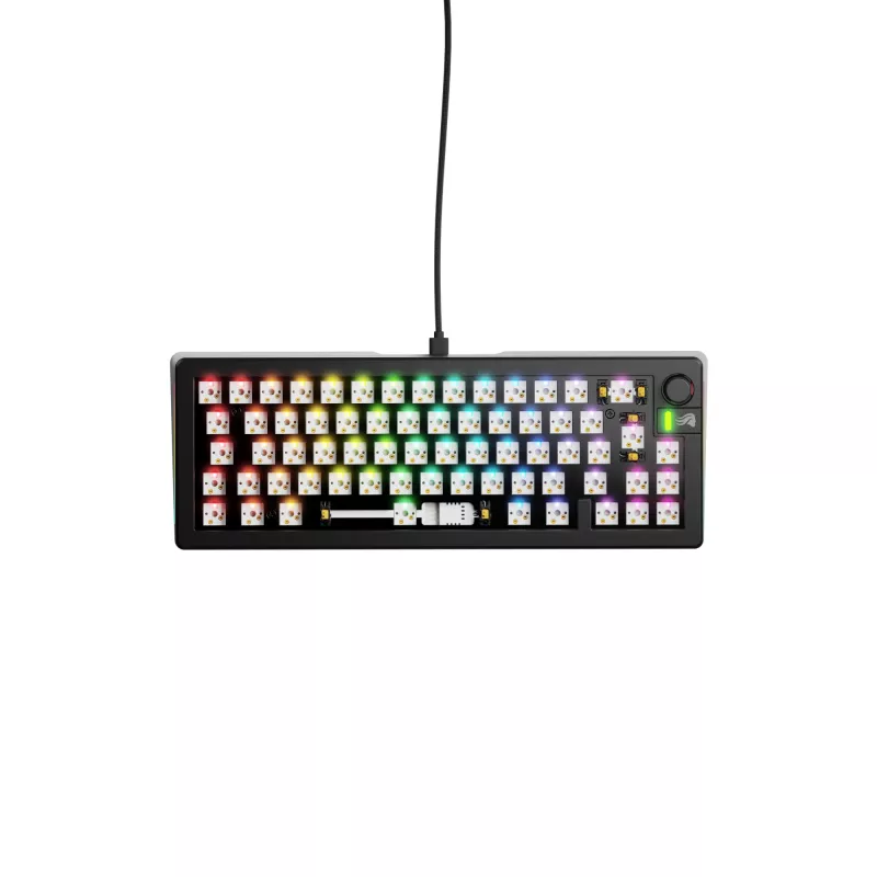 Glorious Gaming GMMK 3 65% Barebones johdollinen musta - ISO