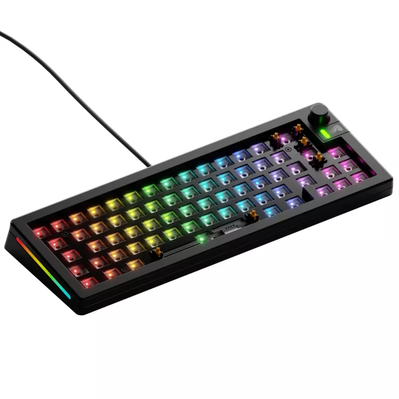 Glorious Gaming GMMK 3 65% Barebones johdollinen musta - ISO