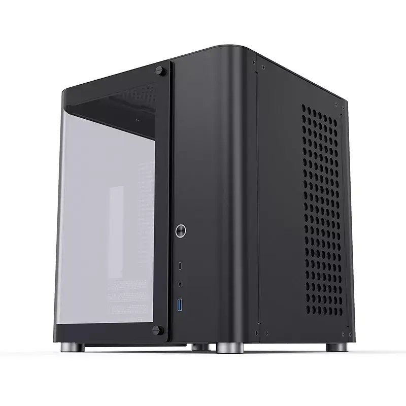 PC-kotelo Jonsbo TK-1 2.0 Mini Tower musta