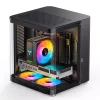 PC-kotelo Jonsbo TK-1 2.0 Mini Tower musta