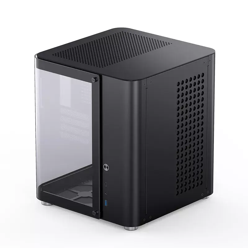 PC-kotelo Jonsbo TK-1 2.0 Mini Tower musta