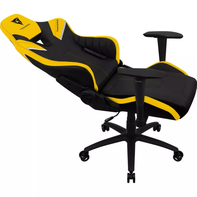 Yleispelituoli ThunderX3 TC5 Air Tech pehmustettu istuin musta keltainen
