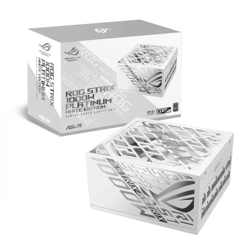 ASUS ROG -STRIX-1000P-GAMING-WHITE virtalähde 1000 W 20+4 pin ATX ATX