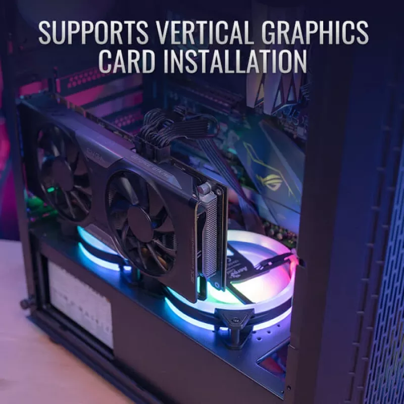 PC-kotelo Aerocool Beam-G-BK-V1 Mini Tower musta