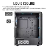 PC-kotelo Aerocool Beam-G-BK-V1 Mini Tower musta
