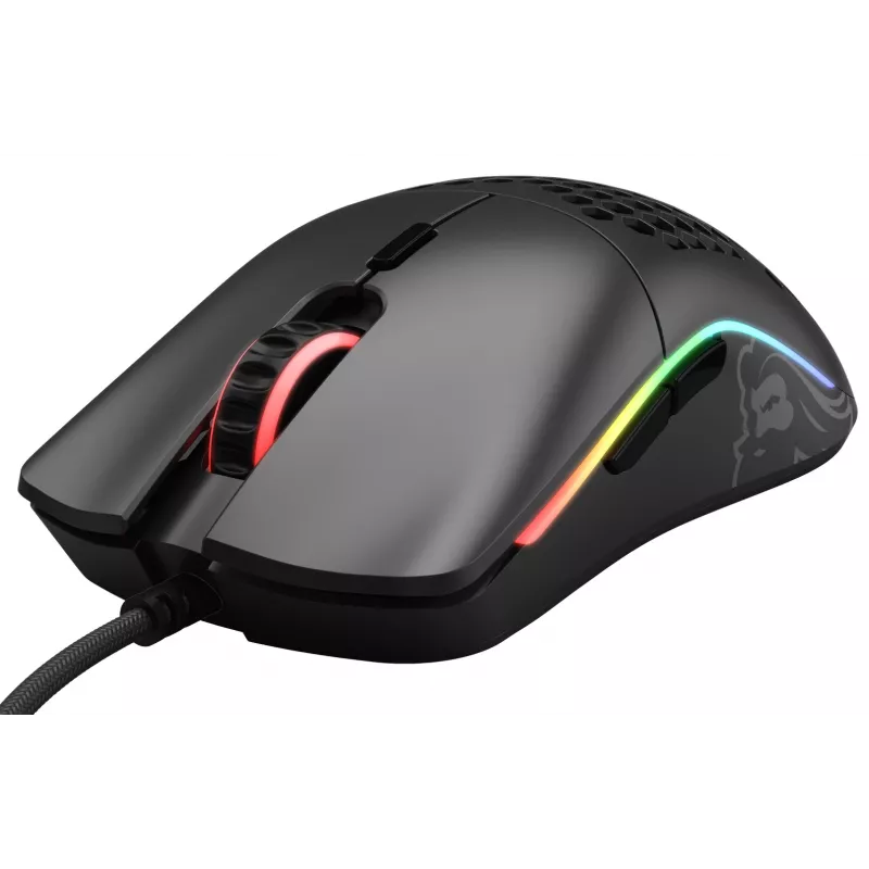 Glorious Gaming Glorious Model O- hiiri Regular (musta), oikeakätinen, optinen, USB Type-A, 3200 DPI, musta