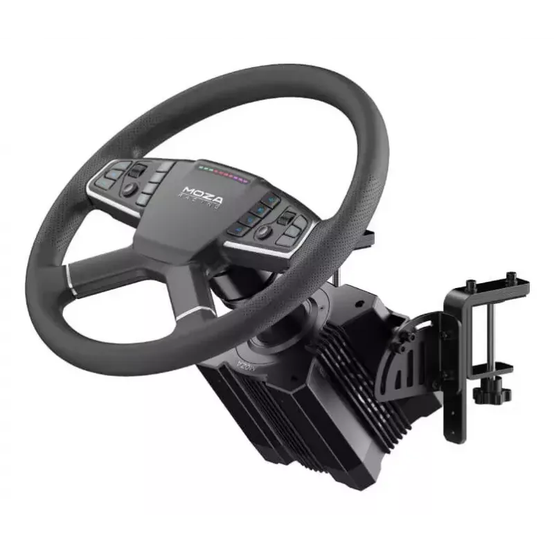 MOZA Racing RS062 TSW Truck Wheel -ohjauspyörän kiinnitin, musta