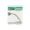 InLine SATA virtasovitinkaapeli 4-Pin Molex / 15-Pin SATA lukituksella 0,15 m