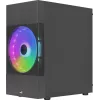 Aerocool Atomic Lite Mini Tower musta
