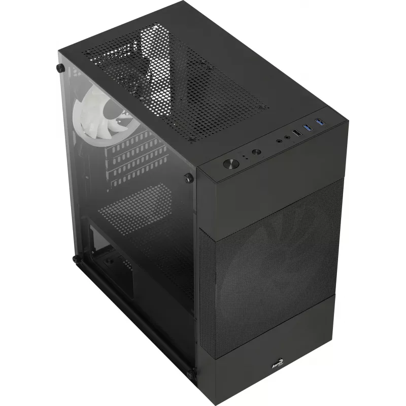 Aerocool Atomic Lite Mini Tower musta