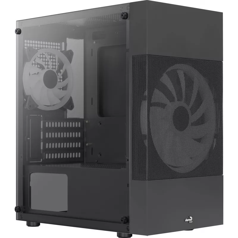 Aerocool Atomic Lite Mini Tower musta
