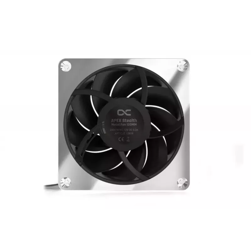 Tuuletin Alphacool Apex Stealth Metall 12 cm 400-2000 kierr./min 20-29,9 dB