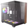 PC-kotelo Antec CX800 Midi Tower musta, puujäljitelmä