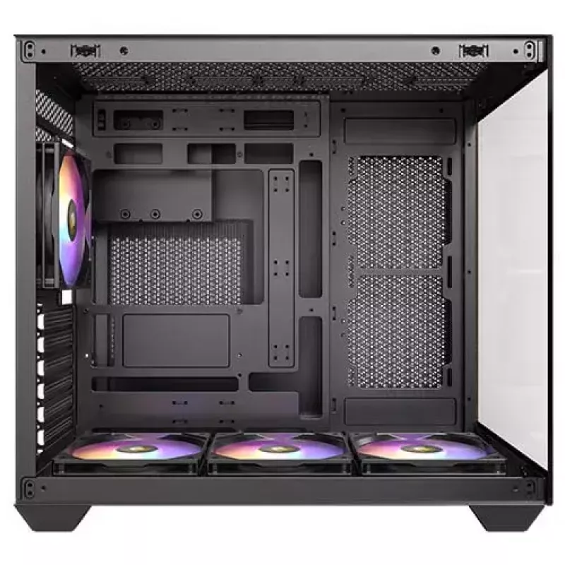 PC-kotelo Antec CX800 Midi Tower musta, puujäljitelmä