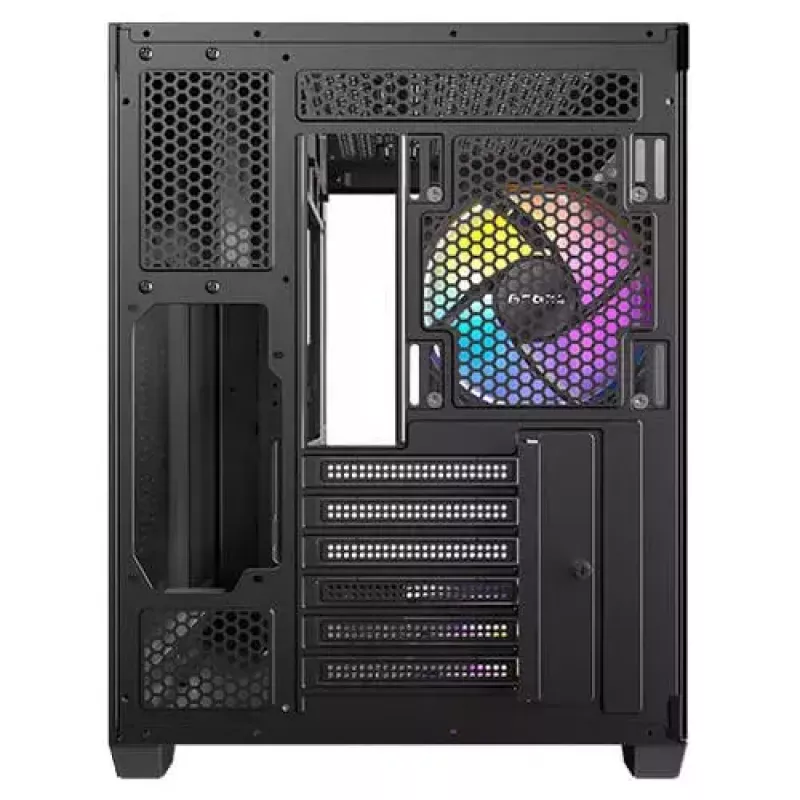 PC-kotelo Antec CX800 Midi Tower musta, puujäljitelmä