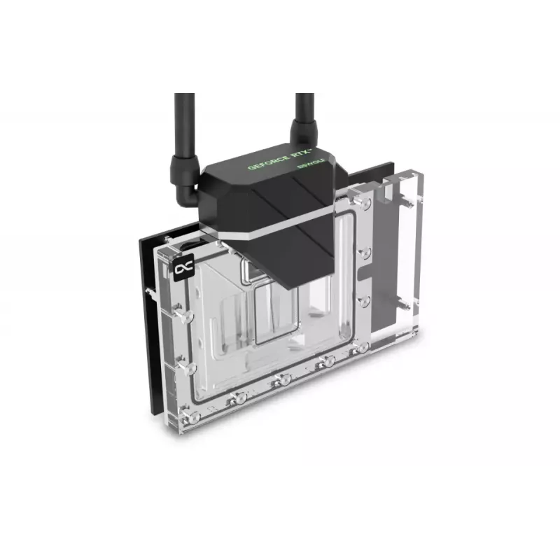 Alphacool Eiswolf 2 AIO 360 mm GPU-jäähdytin RTX 4090 Founders Editionille backplatella