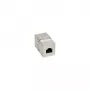 InLine Cat.6 -adapteri, täysin suojattu metalli, 2x RJ45-liitäntä/liitäntä, suora