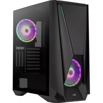 Aerocool Visor Midi Tower musta