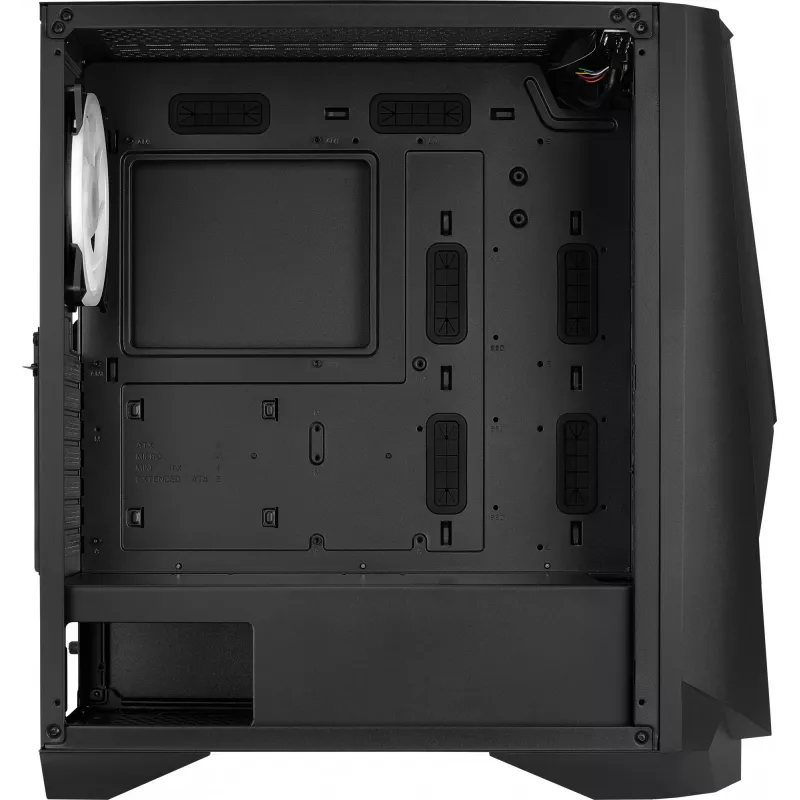 Aerocool Visor Midi Tower musta