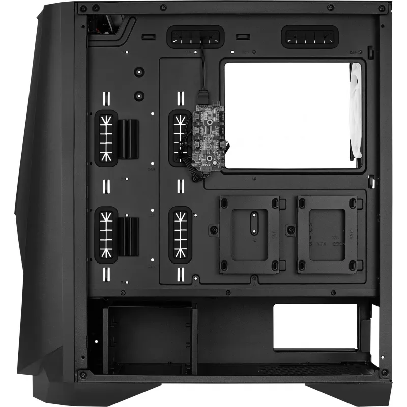 Aerocool Visor Midi Tower musta