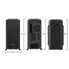 PC-kotelo be quiet! Silent Base 802 Window musta Midi Tower