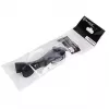 SilverStone SST-PP07-BTSB 4-pinninen Molex – 4x SATA jatkokaapeli, 300 mm, musta
