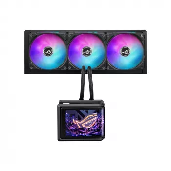 All-in-One-nestejäähdytin ASUS ROG Ryuo IV SLC 360 ARGB – 120 mm:n tuuletin, 360 mm:n radiaattori, musta