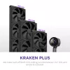 Yhdistelmänestejäähdytin NZXT Kraken Plus 360 12 cm musta Fluid Dynamic Bearing