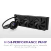 Yhdistelmänestejäähdytin NZXT Kraken Plus 360 12 cm musta Fluid Dynamic Bearing